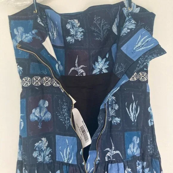 Agua by Agua Bendita Lima Algae Maxi Dress Size Small - Picture 6 of 12